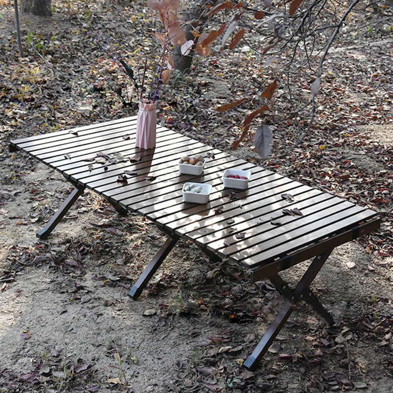 톨른캠퍼 소나무 원목 롤 테이블 / 접이식 캠핑 테이블 대형 V2