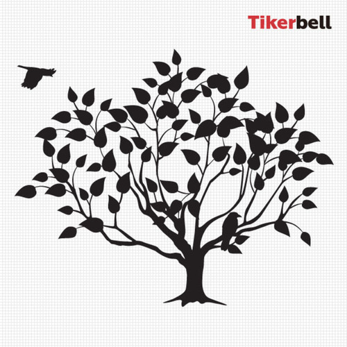 티커벨 나무01 대형 데칼스티커 TKL-27