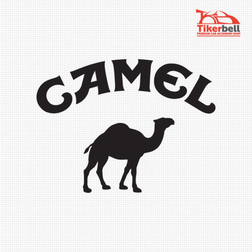 티커벨 Camel 1 로고 캠핑 데칼스티커 TKCAMP-02
