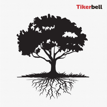 티커벨 나무03 대형 데칼스티커 TKL-29