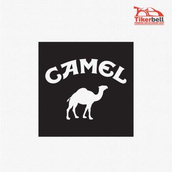 티커벨 Camel  2 로고 캠핑 데칼스티커 TKCAMP-03