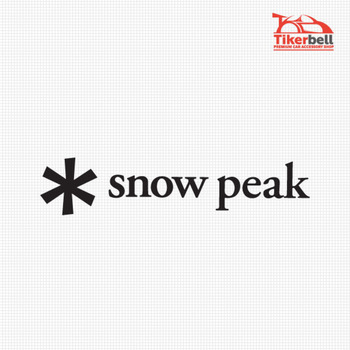티커벨 Snow Peak 로고 캠핑 데칼스티커 TKCAMP-18