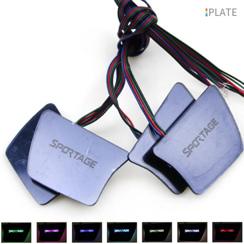 스포티지QL RGB LED 도어캐치 /색변환기능
